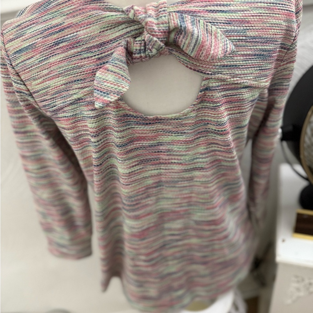 Talbots Vibrant Knit Top - Picture 8 of 9